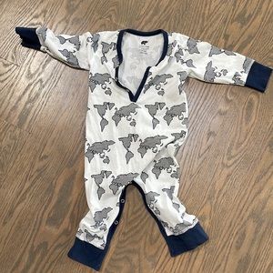 Monica and Andy baby 9-12 months onesie